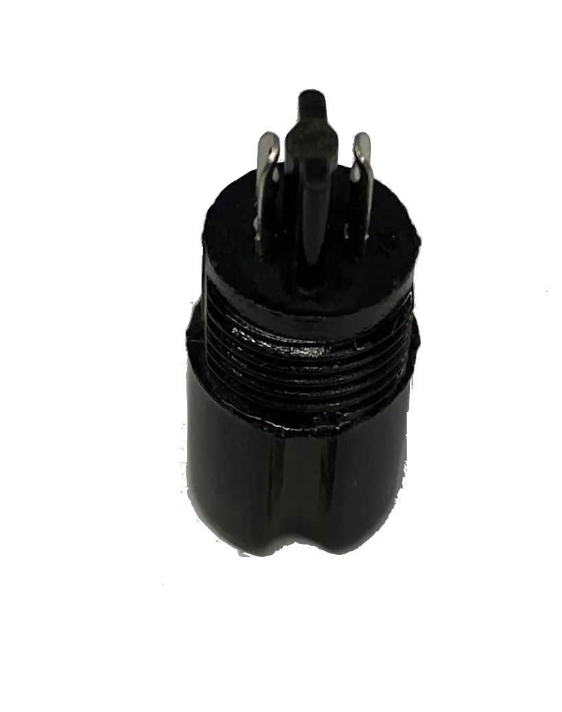 Conector GX12 Hembra Volante de 2 Pines Soldable GX12HV-2 3