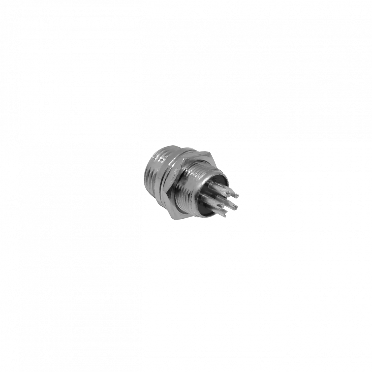 Conector GX12 Macho Chasis de 5 Pines Soldable GX12MC-5 4