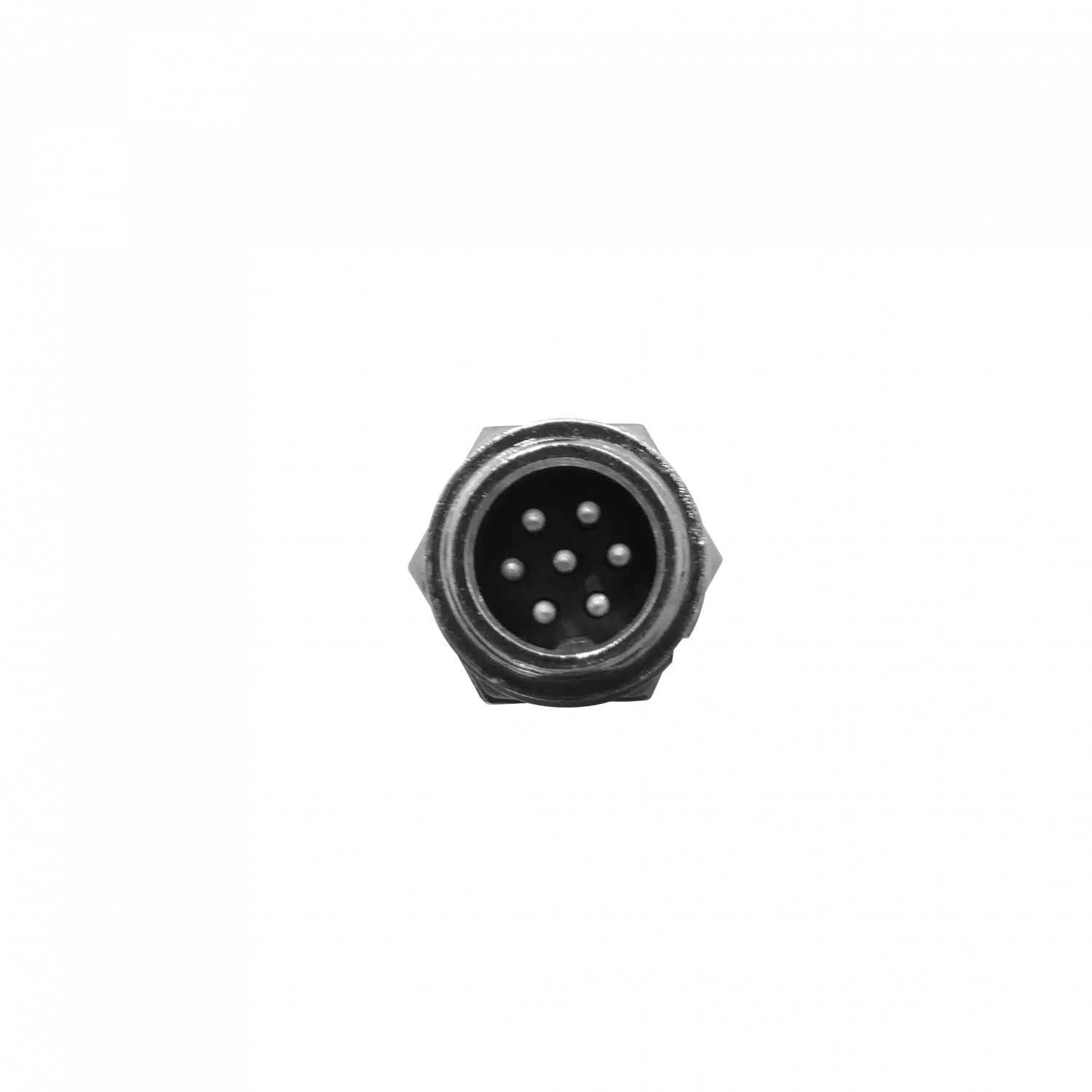 Conector GX12 Macho Chasis de 7 Pines Soldable GX12MC-7 3