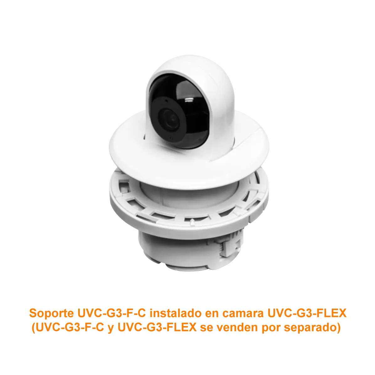Soporte Falso Techo Ubiquiti UVC-G3-F-C - Para UVC-G3-FLEX, Montaje en Techo 5