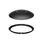 Cubierta Negra Ubiquiti NHD-COVER-BLACK reemplazo frontal U6+/U6-Lite/UAP-nanoHD - Miniatura 3