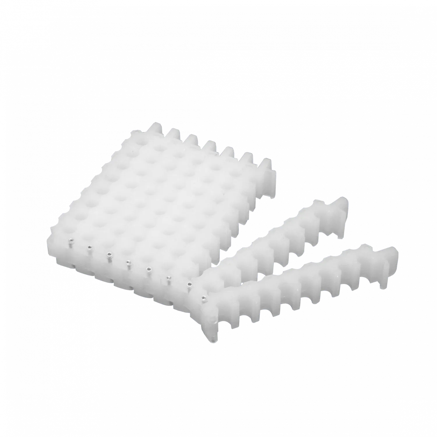 COMB-64. Peine para 8x8 64 Cables UTP/FTP de max-8,5mm Ordenador Manojo Blanco 3