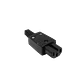 Enchufe Hembra C15 Volante Computacion 10A Negro - Miniatura 2