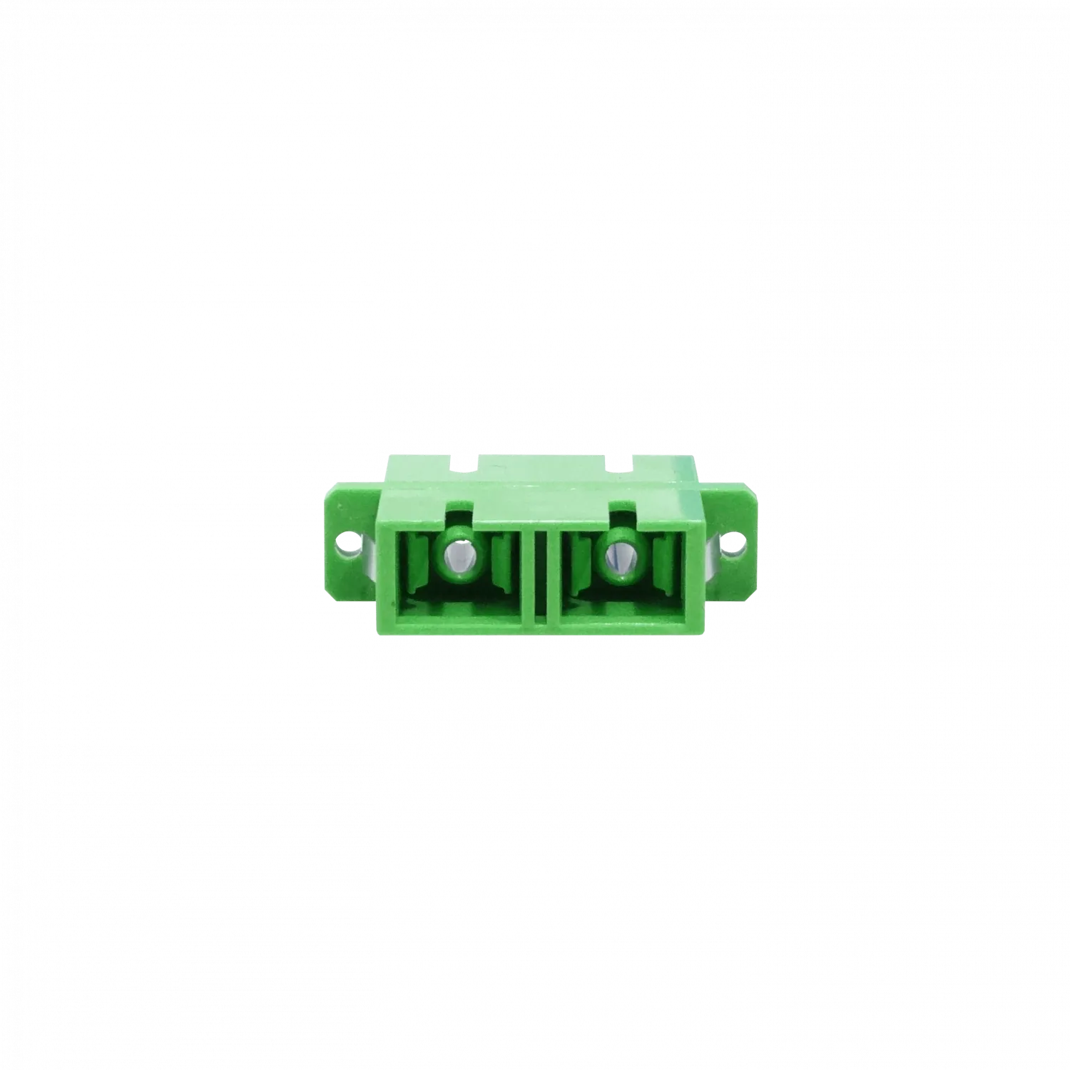 SC-SC Verde/APC SM DX-Duplex Copla Fibra Adaptador p/Cabecera-CL/Caja 2
