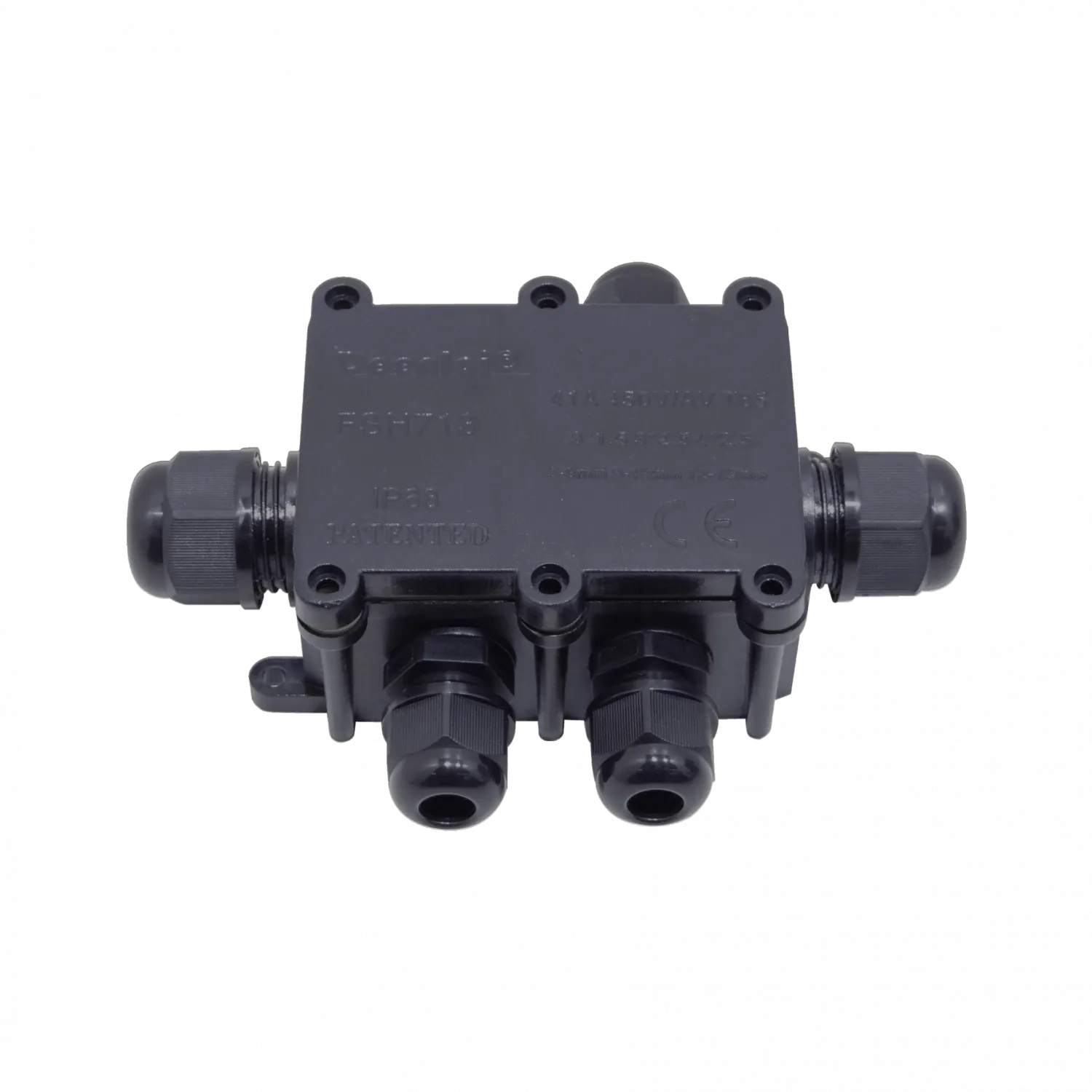 DEENLAI 1a4 3xPG9 2xPG18.5 IP68 Exterior Regleta x4 FSH713 2