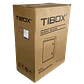 Tablero poliester Tibox TIP-86 800x600x300mm estanco gris IP65 con placa - Miniatura 5
