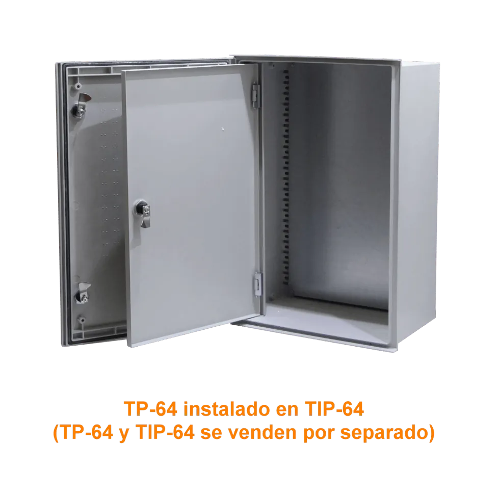 Contrapuerta Tibox TP-64 564x345mm metalica para gabinete 600x400 2
