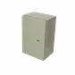 Caja metalica Tibox ST2-315 300x200x150mm 1 chapa IP66 beige con placa - Miniatura 3