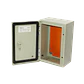 Caja metalica Tibox ST2-315 300x200x150mm 1 chapa IP66 beige con placa - Miniatura 6
