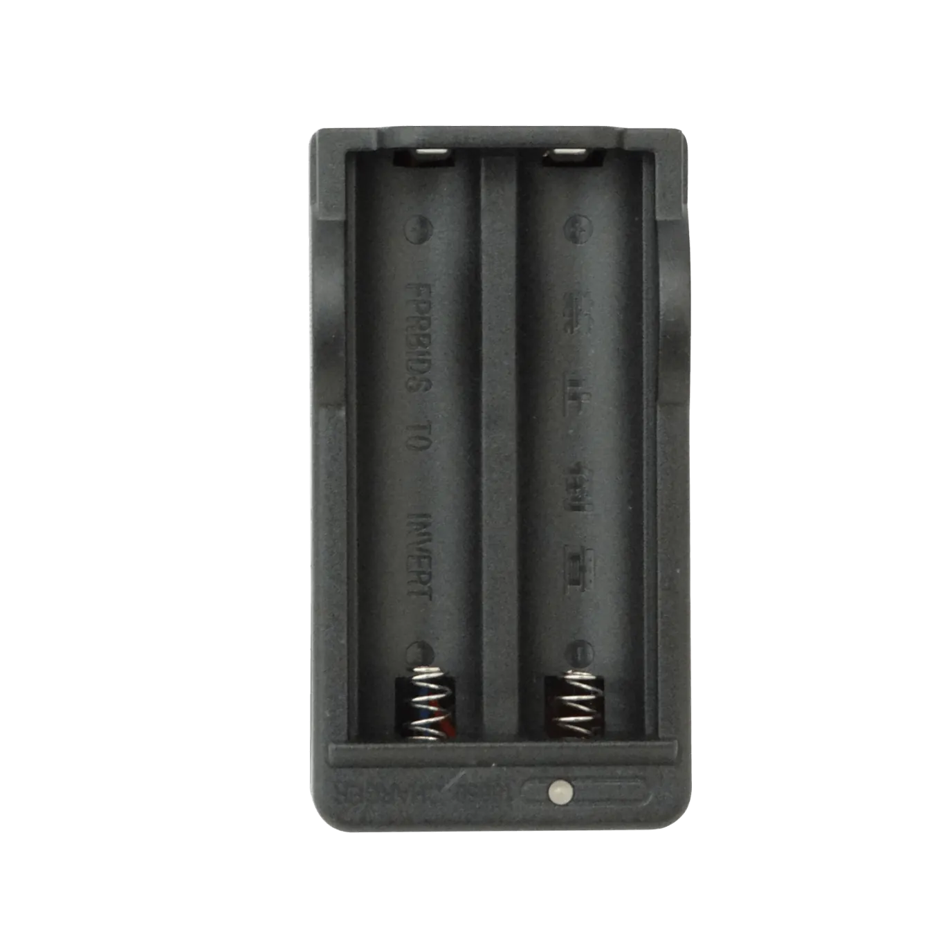 Cargador Solo-Litio 2-Pilas 4,2V 2000mA 100-240VAC USB-AH Li-ion 18650 4