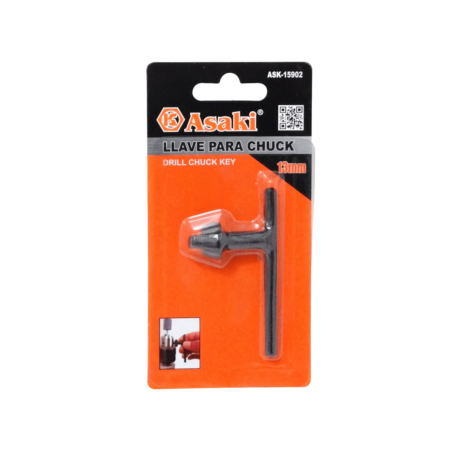 Llave Chuck 13mm para Cambio de Broca de Taladro 2