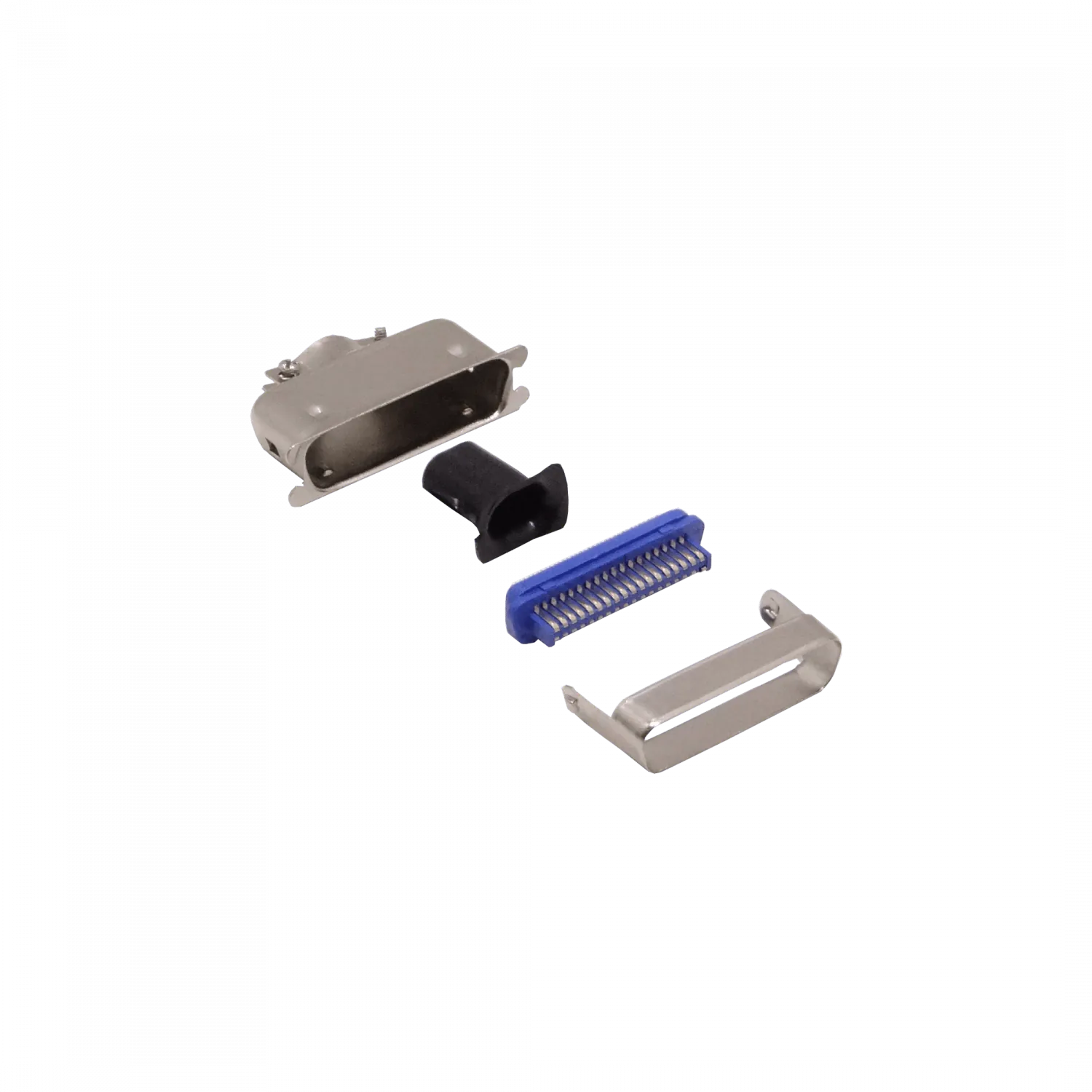 Conector 36-pin Macho Soldable Centronics CEN36 c/Tapa-Metalica 3