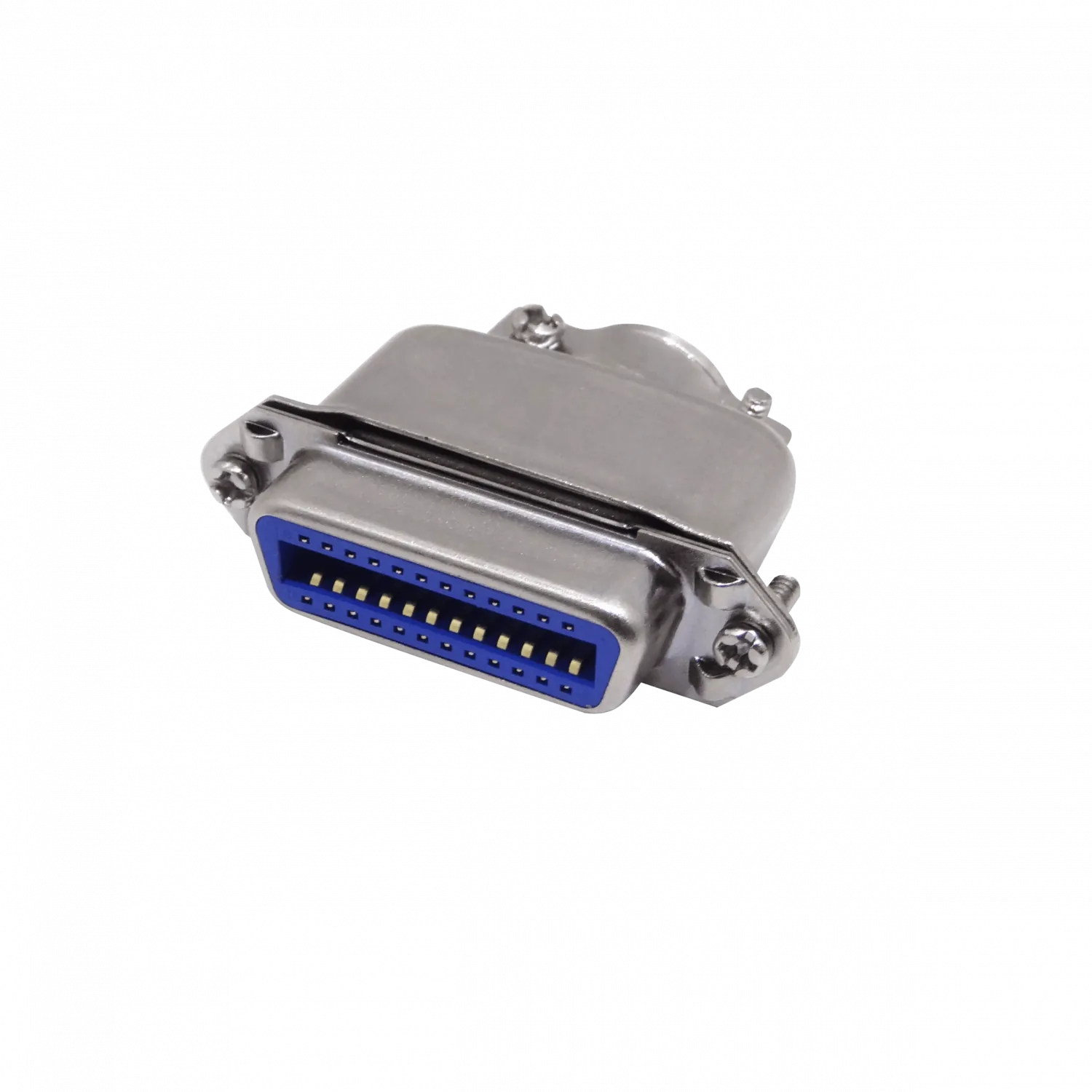 Conector 24-pin Hembra soldable Centronics CEN24 c/Tapa-Metalica 2