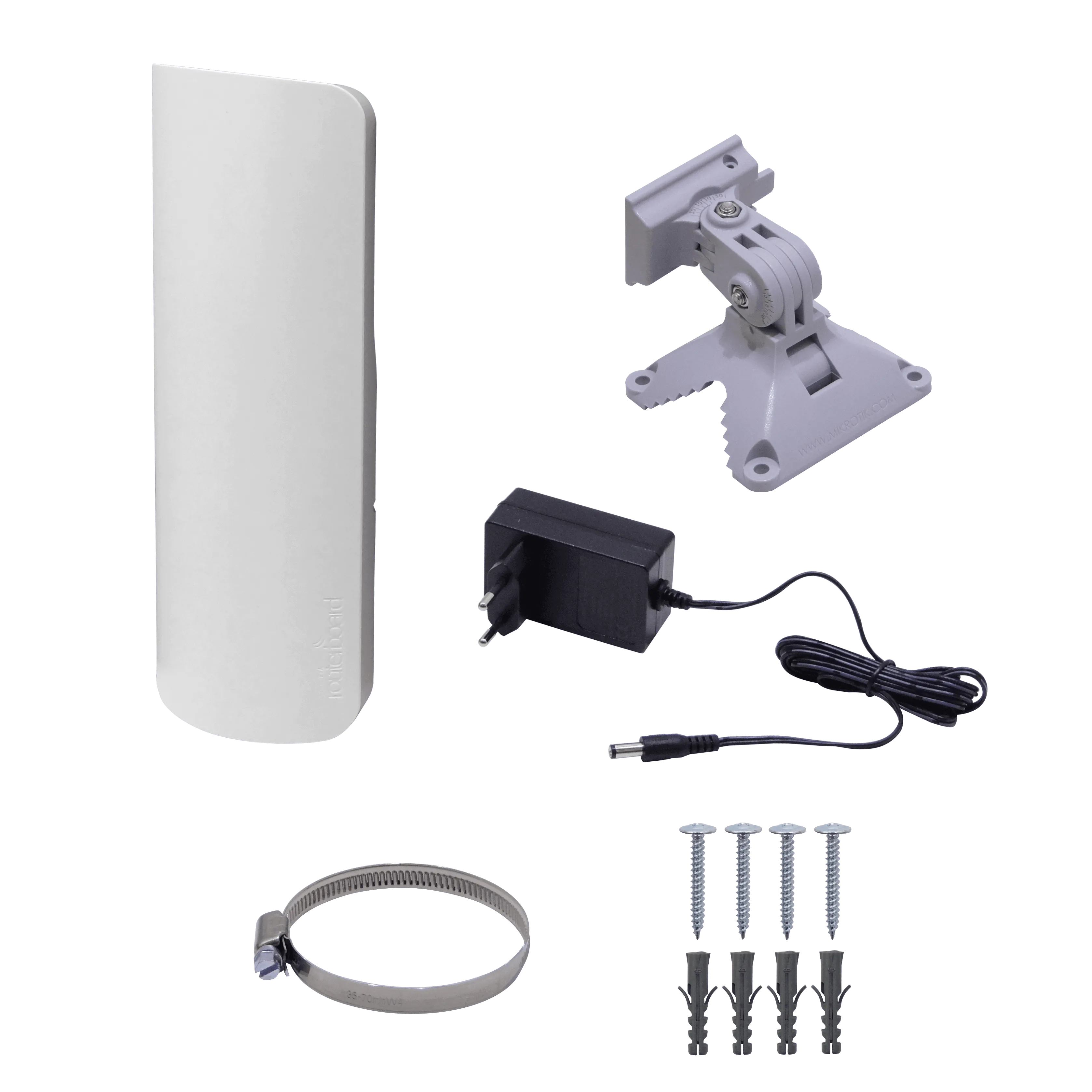 Antena MikroTik MANTBOX2-12S 12dBi 120° 2.4GHz 30dBm L4 con 24V RB911G-2HPnD 2