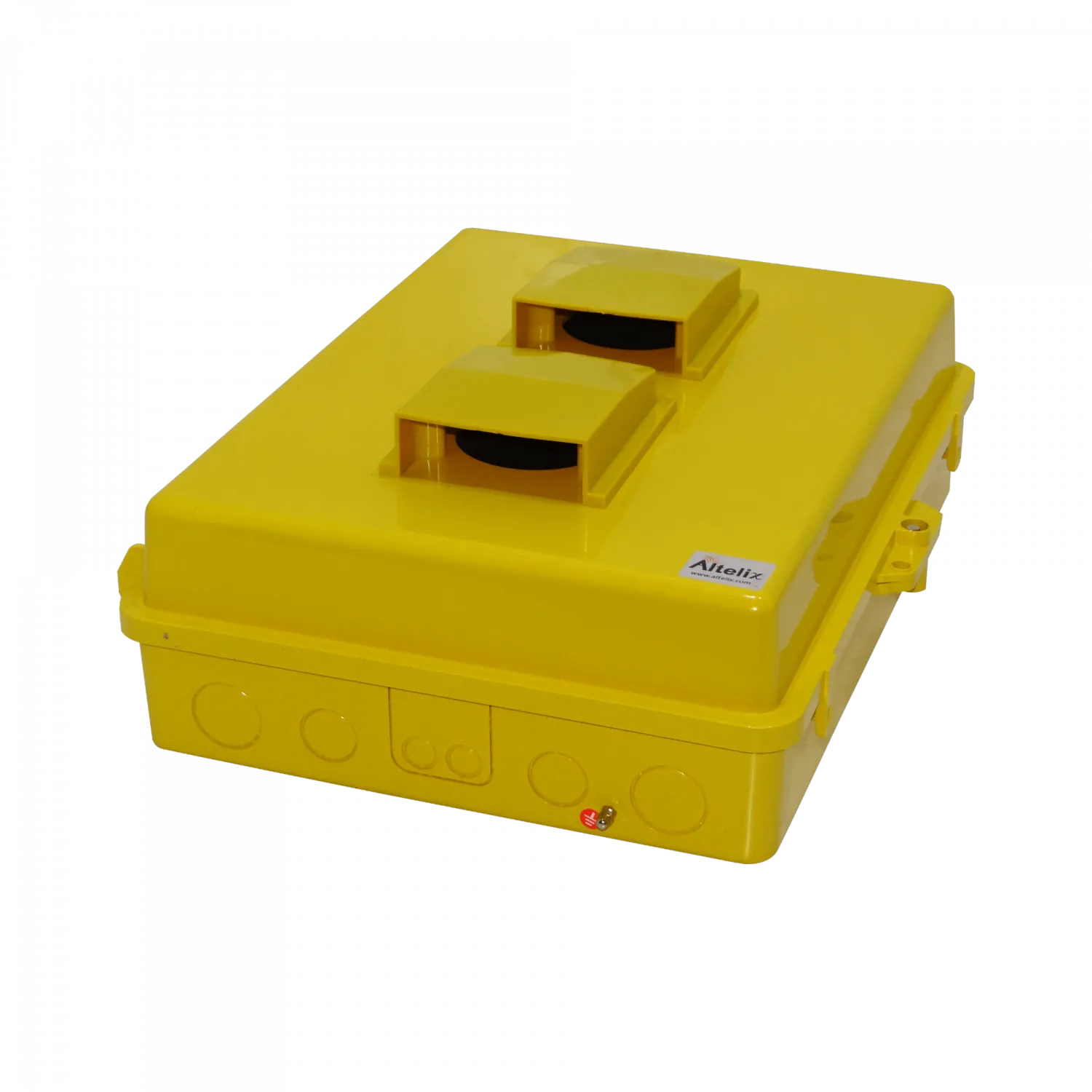 Caja Exterior Ventilada ALTELIX NP171406YV Amarilla 432x355x152mm IP55 NEMA3 PC+ABS 5