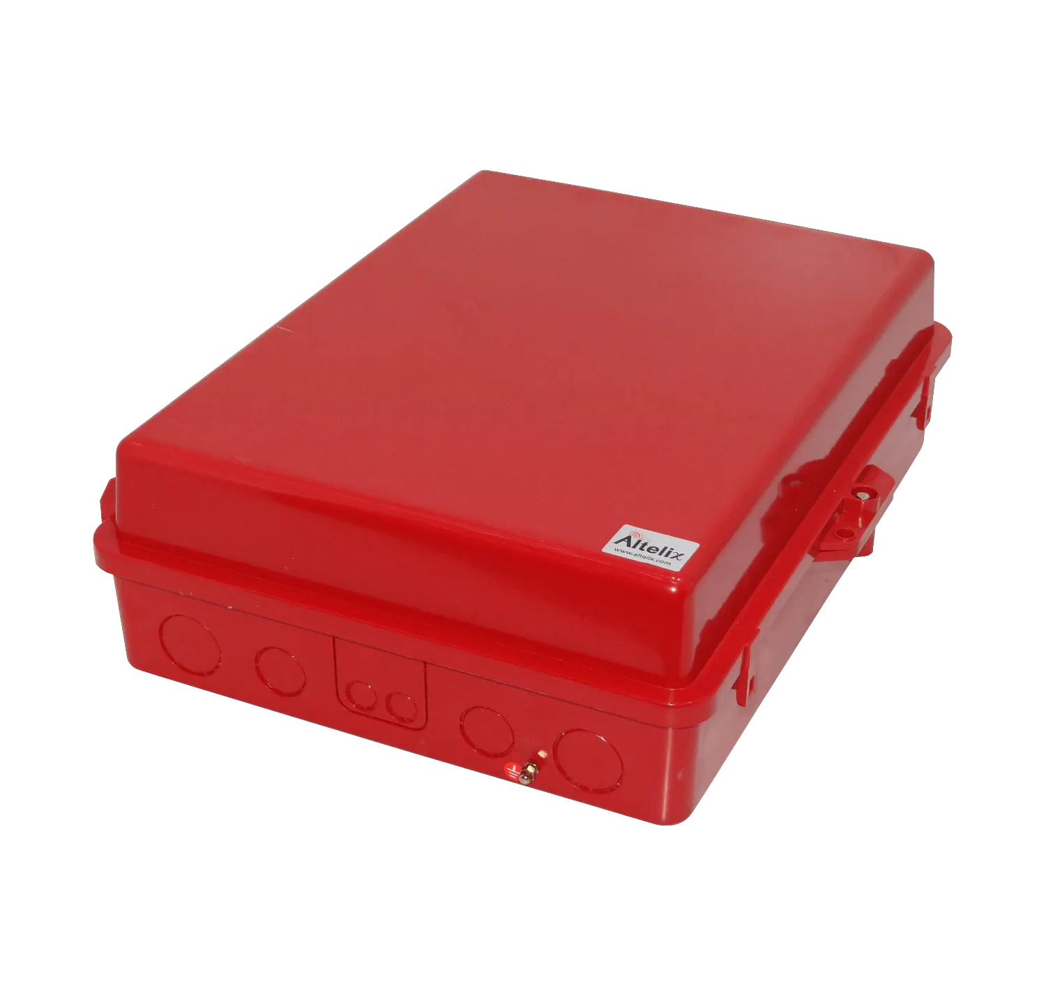 Caja Exterior ALTELIX NP171406R Roja 432x355x152mm IP55 NEMA3 PC+ABS 4