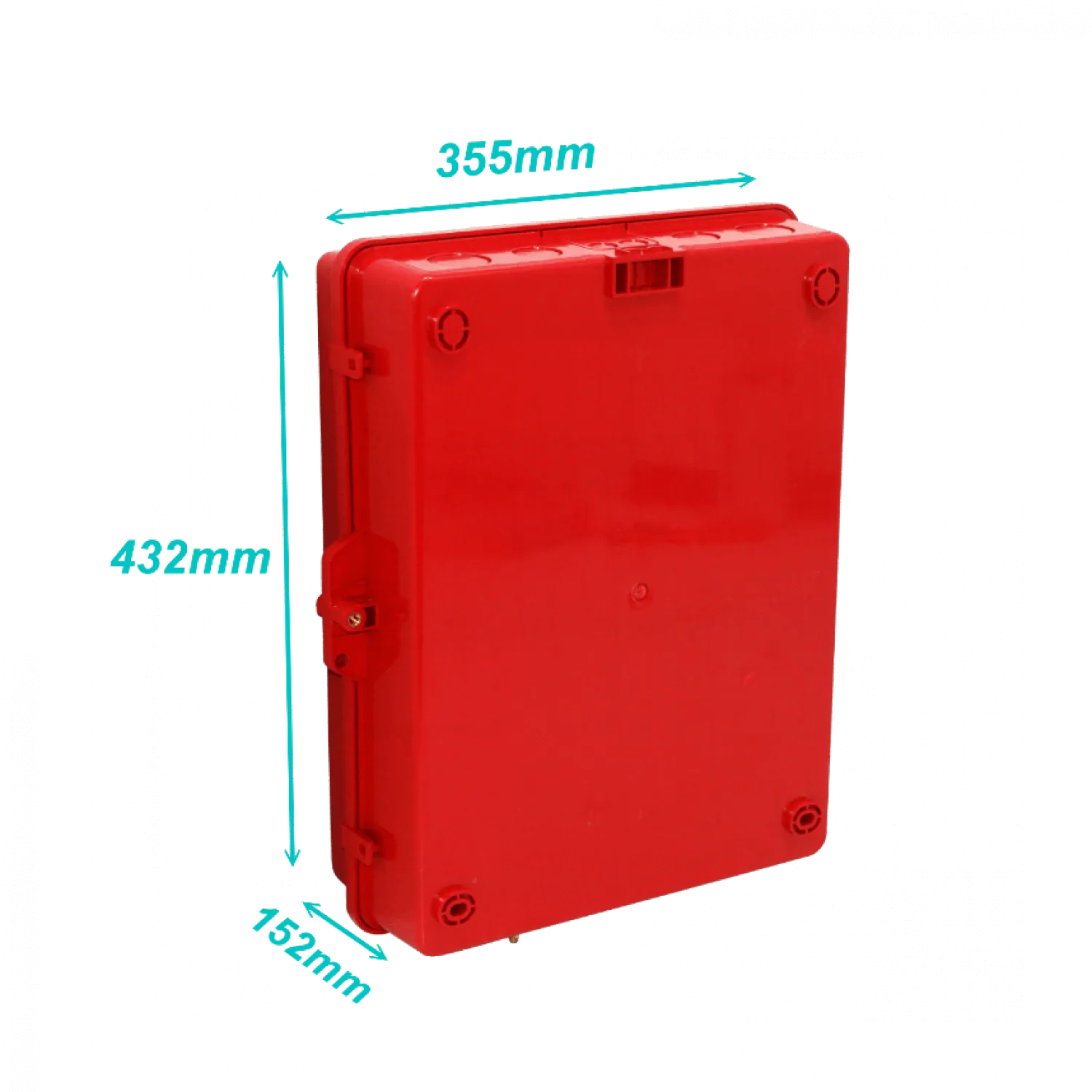 Caja Exterior Ventilada ALTELIX NP171406RV Roja 432x355x152mm IP55 NEMA3 PC+ABS 2