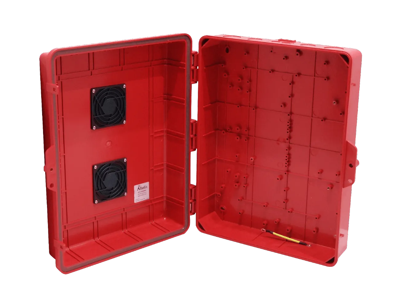 Caja Exterior Ventilada ALTELIX NP171406RV Roja 432x355x152mm IP55 NEMA3 PC+ABS 8