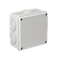 Caja estanca Tibox MTC-1 100x100x50mm blanca IP66 7 conos 4 tornillos - Miniatura 5