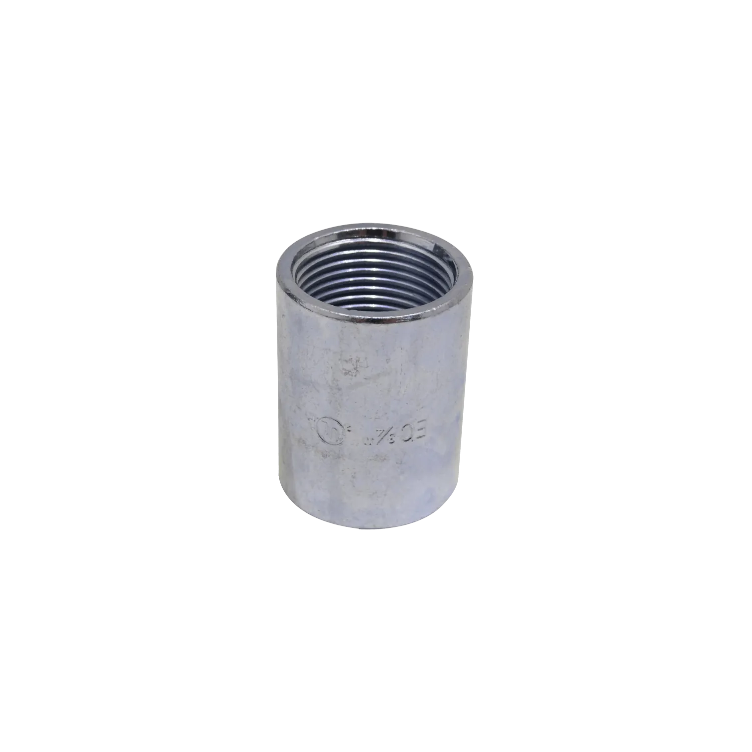 Zincado 3/4-Pulg Copla Largo-42mm Hilo Interno 2