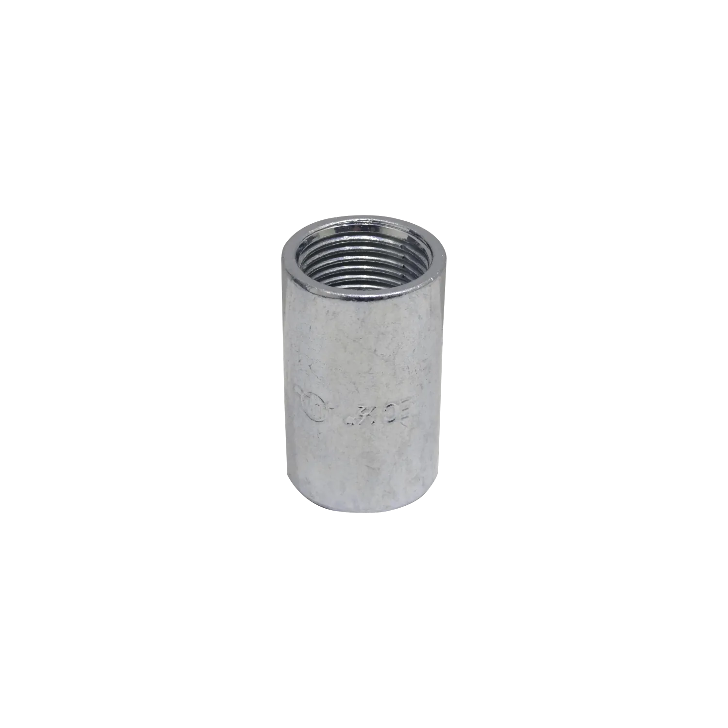 Zincado 1/2-Pulg Copla Largo-42mm Hilo Interno 2