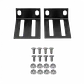 Aletas de Montaje LINKMADE RK2 44mm Orejas Alas para Rack 1U 19 Pulgadas - Miniatura 3