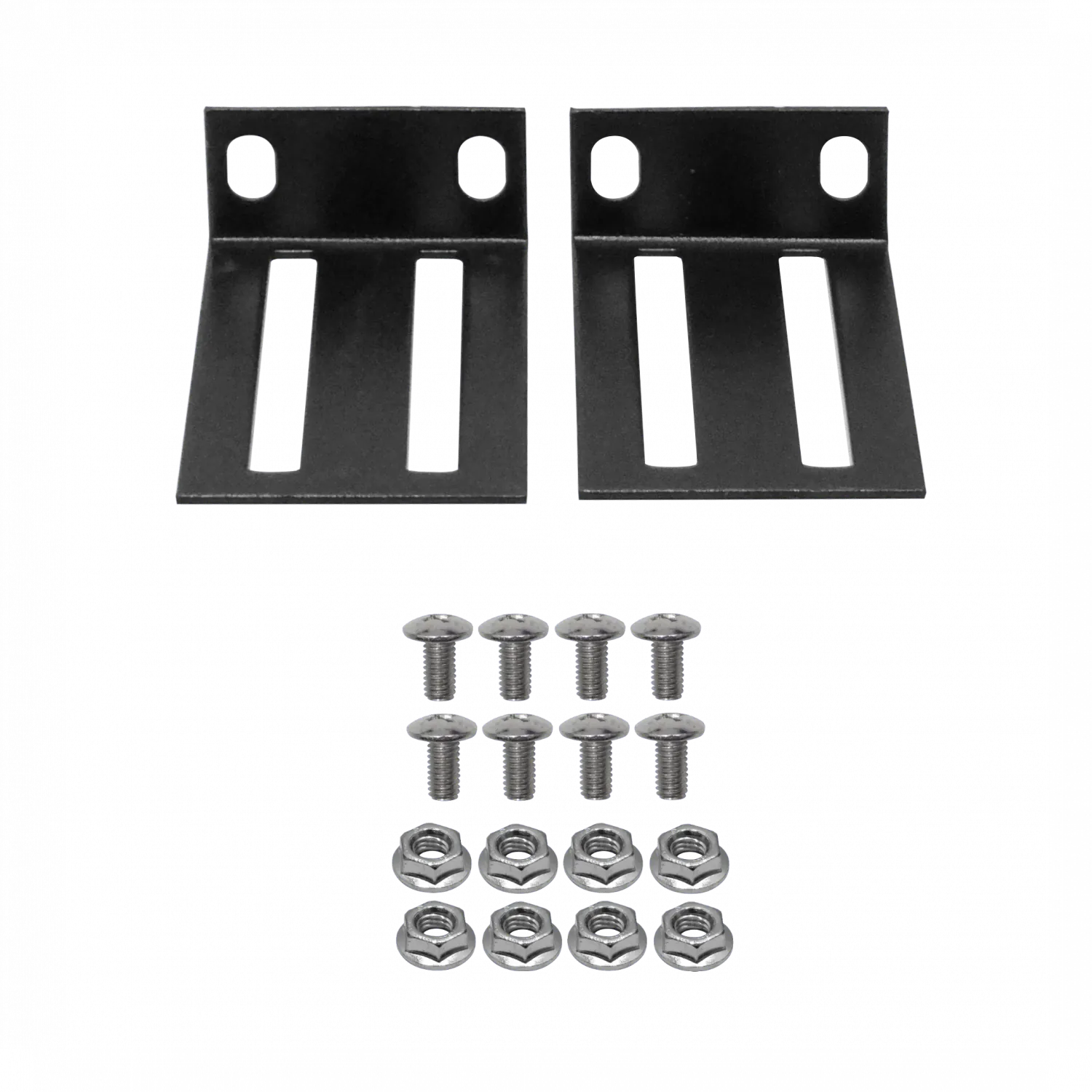 Aletas de Montaje LINKMADE RK2 44mm Orejas Alas para Rack 1U 19 Pulgadas 3