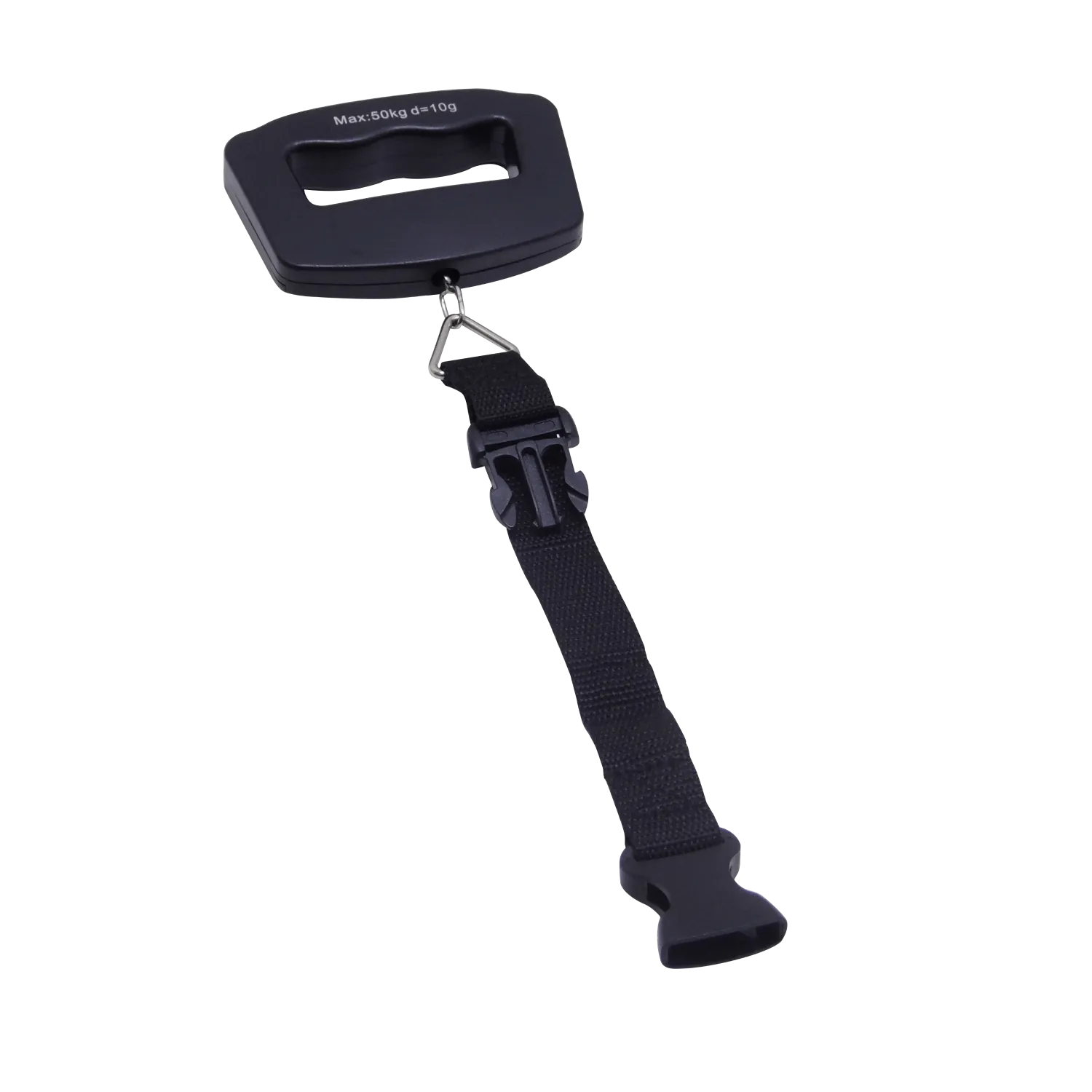 Balanza Digital de Viaje Tipo Gancho 50kg con 2 Pilas AAA Incluidas   3