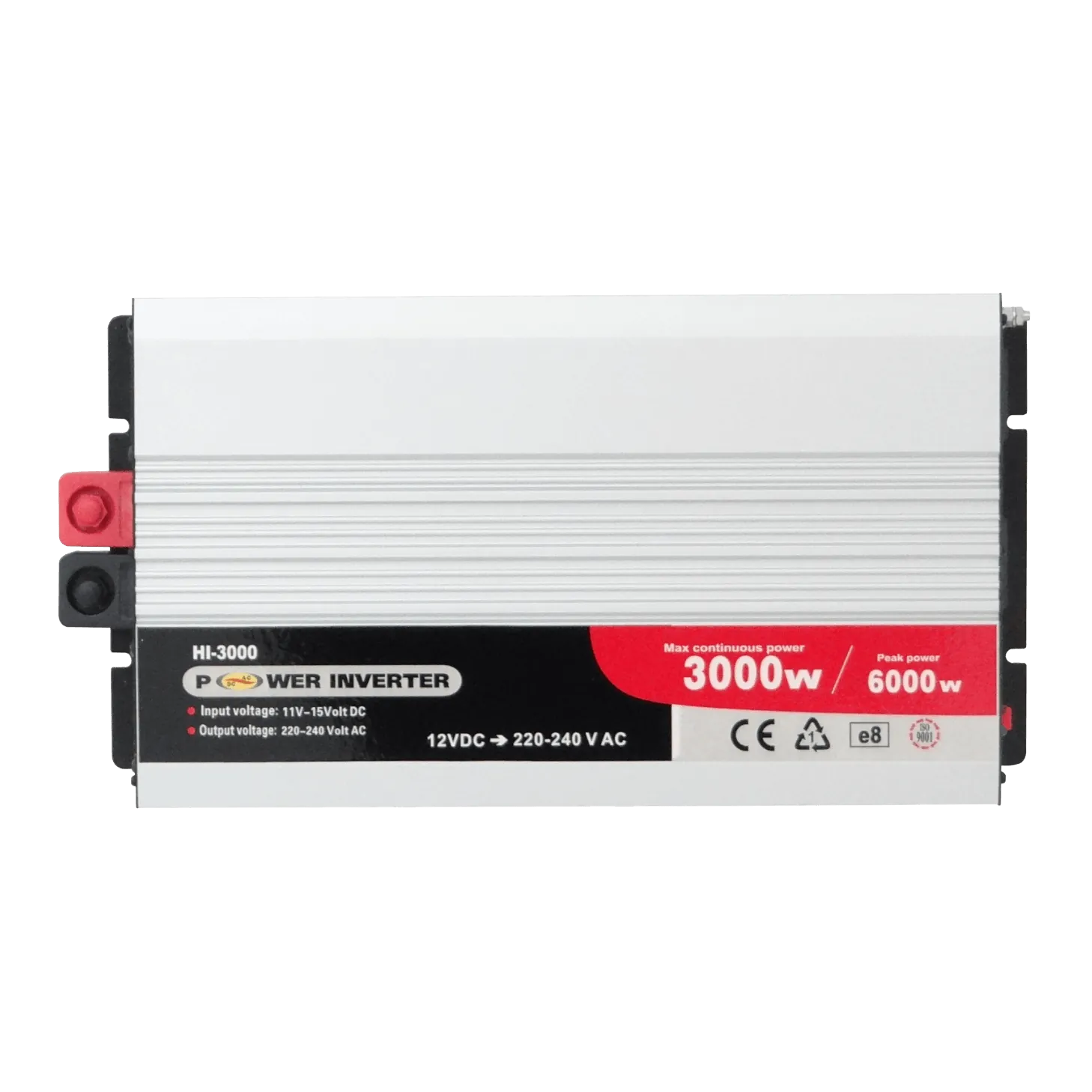 3000W 11-15V/12VDC-in 220V-out inversor 2-Multinorma c/Vents HI-3000 3