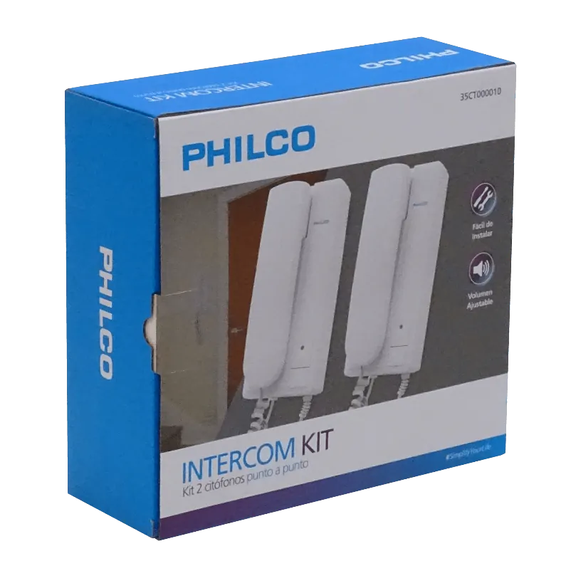 Pack de 2 Citófonos Philco  220VAC 2