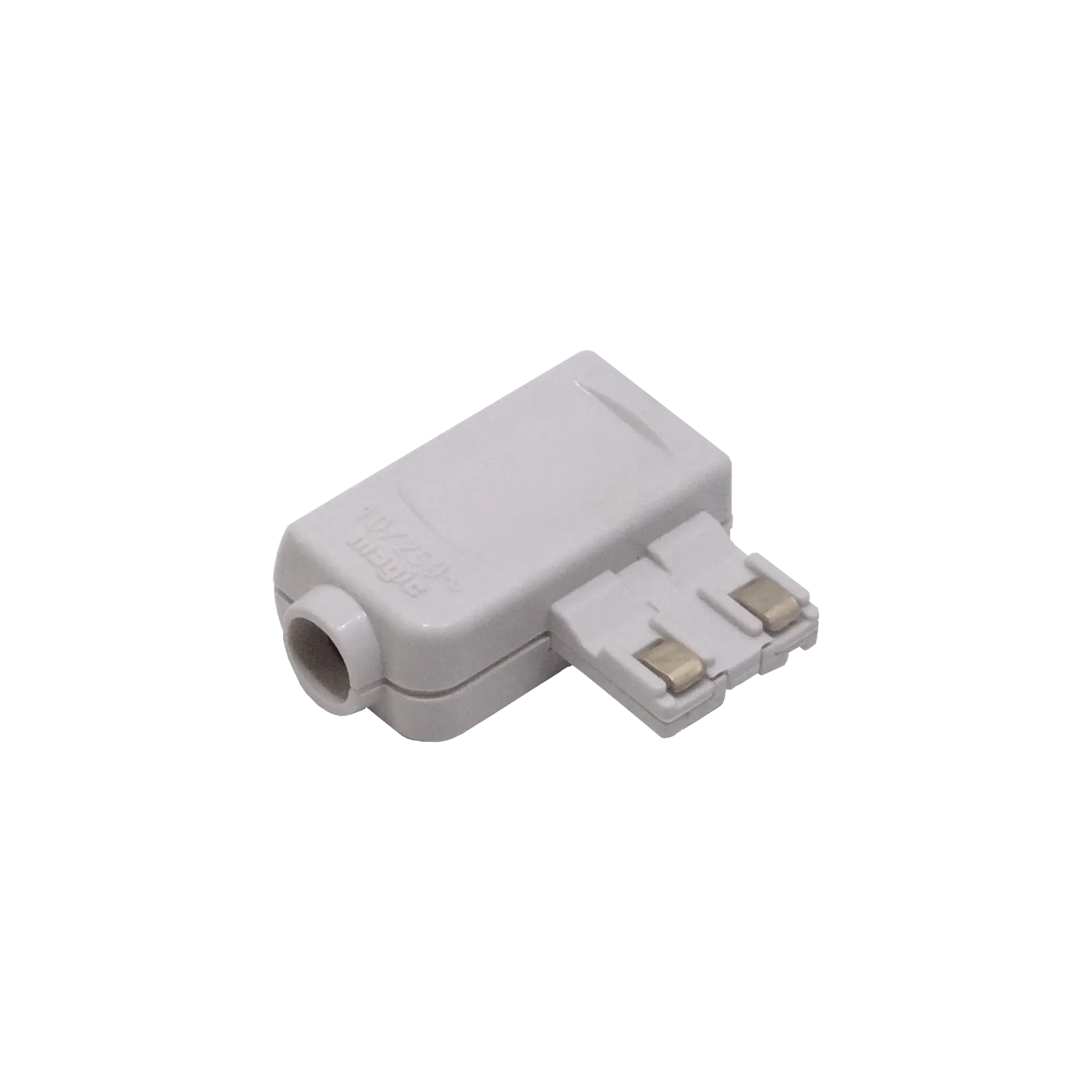 Enchufe Macho Seguridad 10A 2P+T Magic-2200 Volante 5