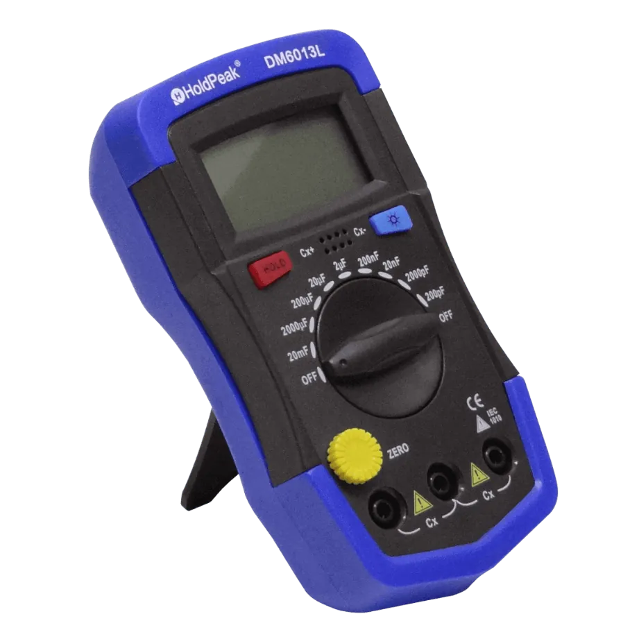 Tester ilum Condensadores Faradios Capacitometro req/Bat-9V 200pF-20mF 3