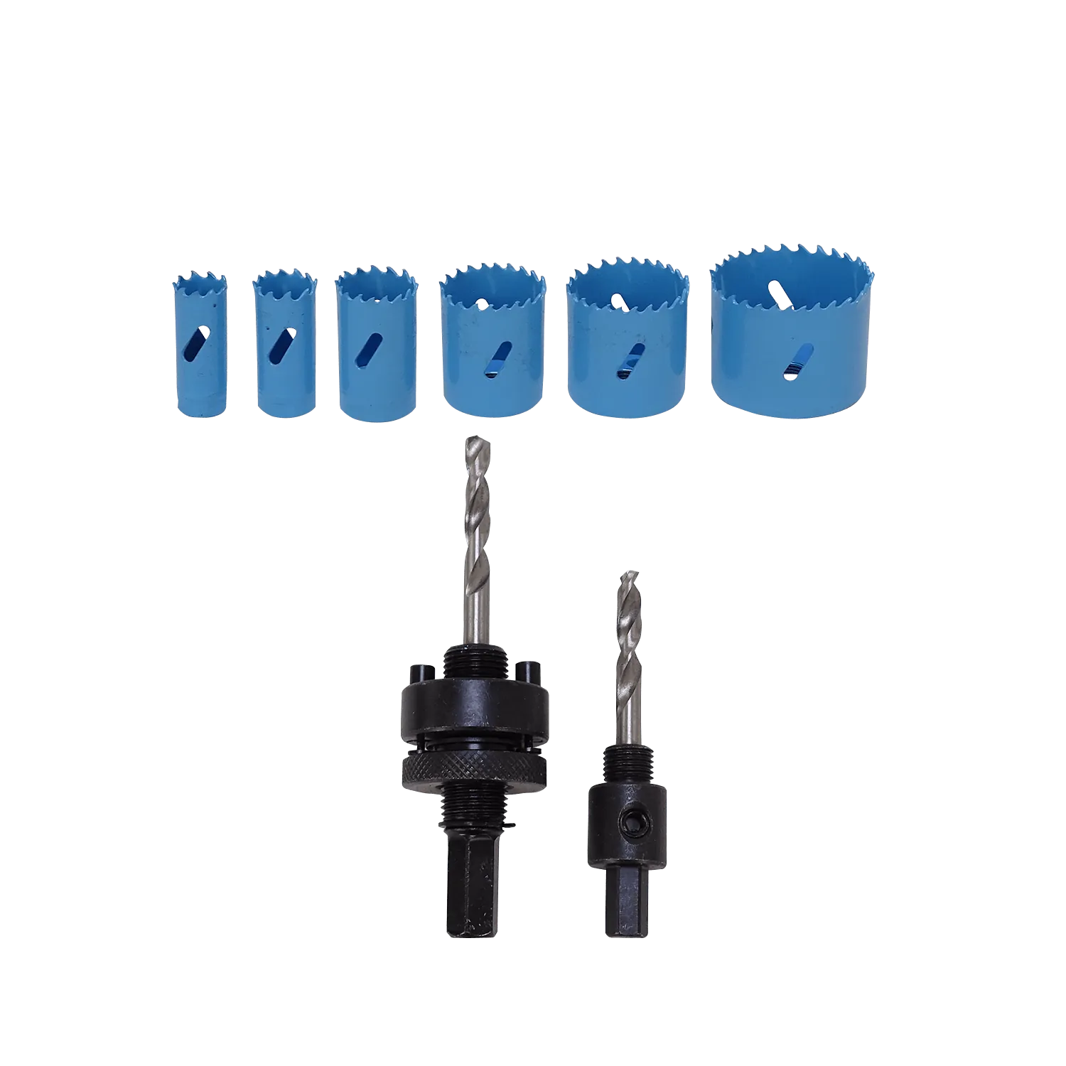 FERRETOOLS 6-Copas Sierras Madera 19-64mm 3/4-2 1/2pulg Juego-9-piezas 3