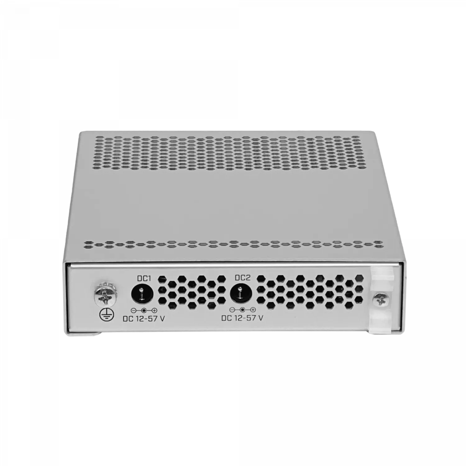 MIKROTIK L5 4-SFP+10G 1-1000-PoE Dual-DC Switch Fibra Admin inc-24V 5