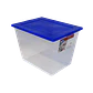 WENCO Caja c/Tapa 27Lts Transpar 33x42cm 30cm-Alt PP Rectangular Mybox - Miniatura 2