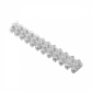 6-Ampere 1mm2 12-Pares Regleta-Tornillos 380V-Max 6A-Max 105x15x12mm - Miniatura 2