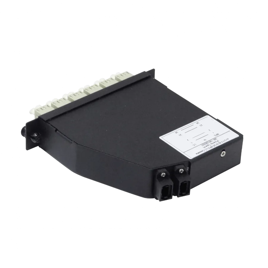 Cassette de Fibra Óptica Pre-conectorizado OM1 24-LC a 2-MPO/M para Panel 1U - CALCOM1 3