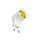 Soquete E27 enchufe nacional macho con interruptor req-Ampolleta - Miniatura 4