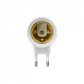 Soquete E27 enchufe nacional macho con interruptor req-Ampolleta - Miniatura 2
