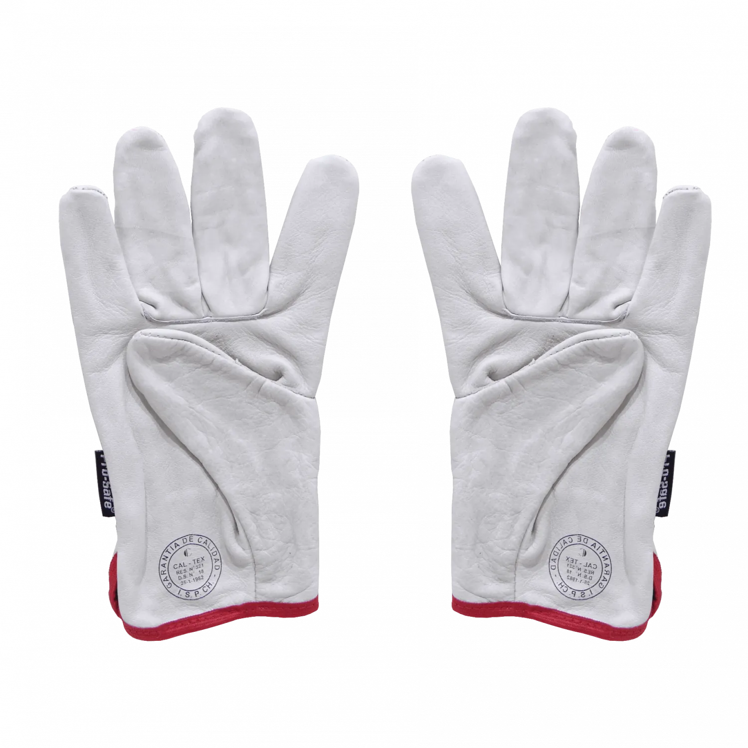 PRO-SAFE Guantes Cabritilla Corto sin Forro CE EN388 2