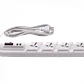 RITTIG Blanco 5-Mult 2-USB5V Alarg 3mts 10A-250V 2200W Piloto-Interrup - Miniatura 4