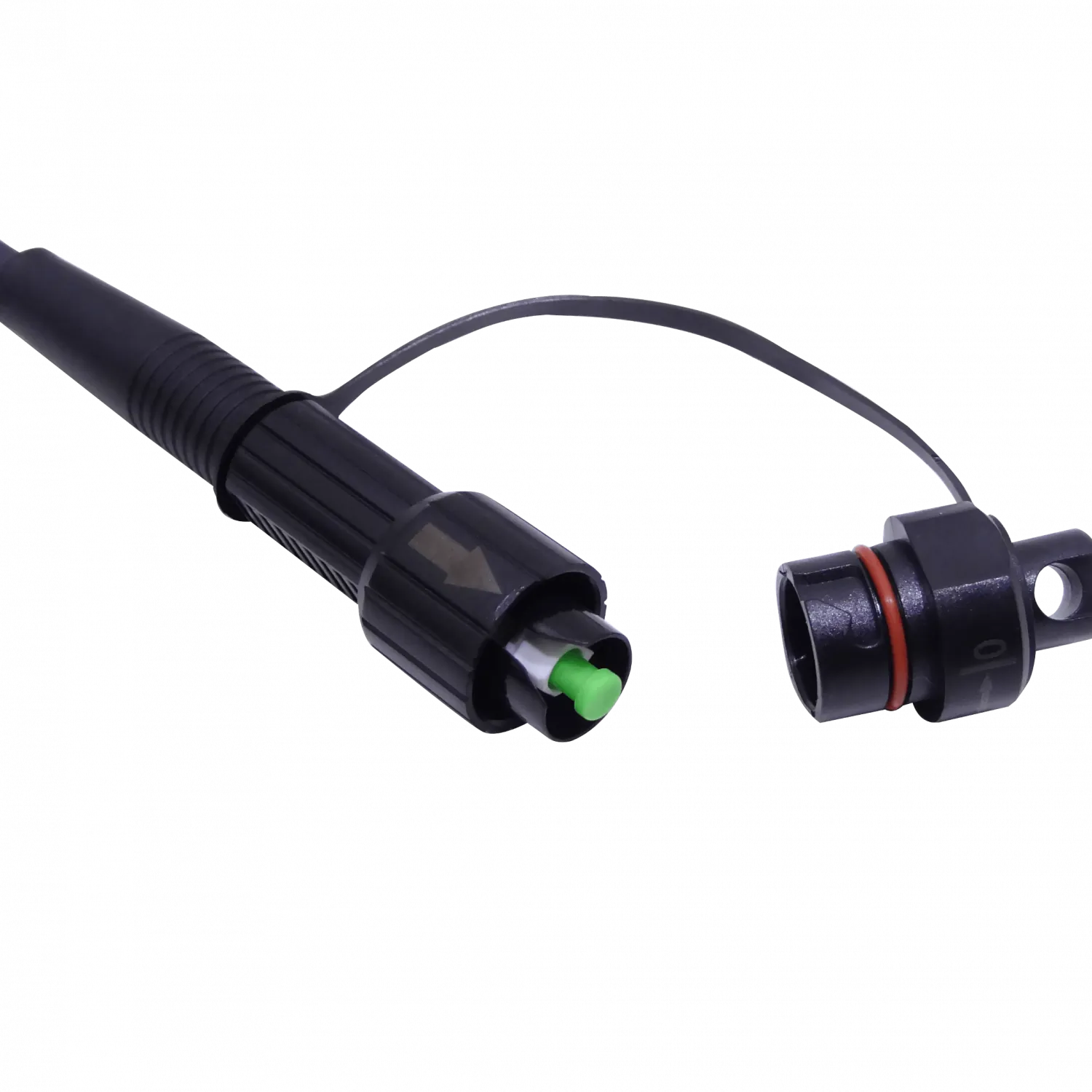 Jumper de Fibra Óptica 100m, OptiTap/APC, Monomodo G657A2 SM, Exterior 3