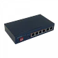 PLANET 6-1000(4-PoE+af/at) 55W-tot Switch no-Admin no-Rack inc-55V/72W - Miniatura 6
