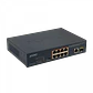 PLANET 8-100-PoE+at 1-1000 1-SFP 120W-tot Switch no-Admin Rack19p - Miniatura 3