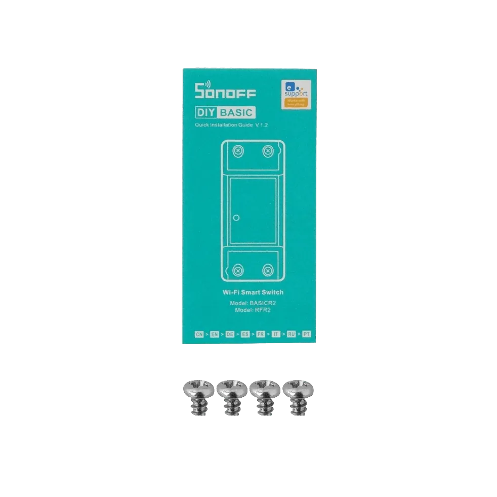 Interruptor Inteligente Sonoff Basic R2 WiFi, Compatible con Alexa y Google Home 6