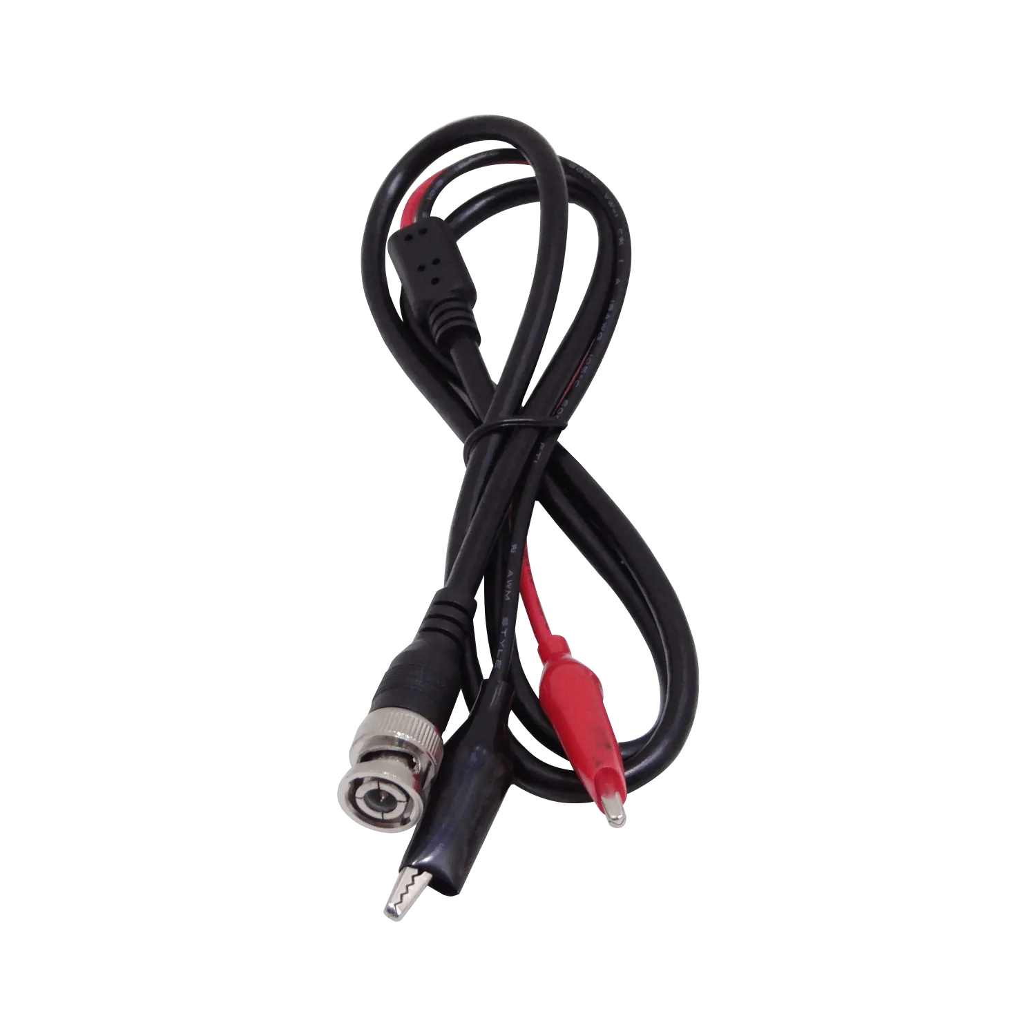 Cable de Prueba con 2 Pinzas a BNC-M, 90cm, Compatible con Instrumentos de Medición 2