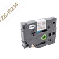 Cinta satin Brother TZE-R234 12mm dorado en fondo blanco 4m - Miniatura 2