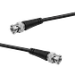 Cable RG59 Coaxial BNC-M a BNC-M, 5m Negro, para CCTV - Miniatura 2