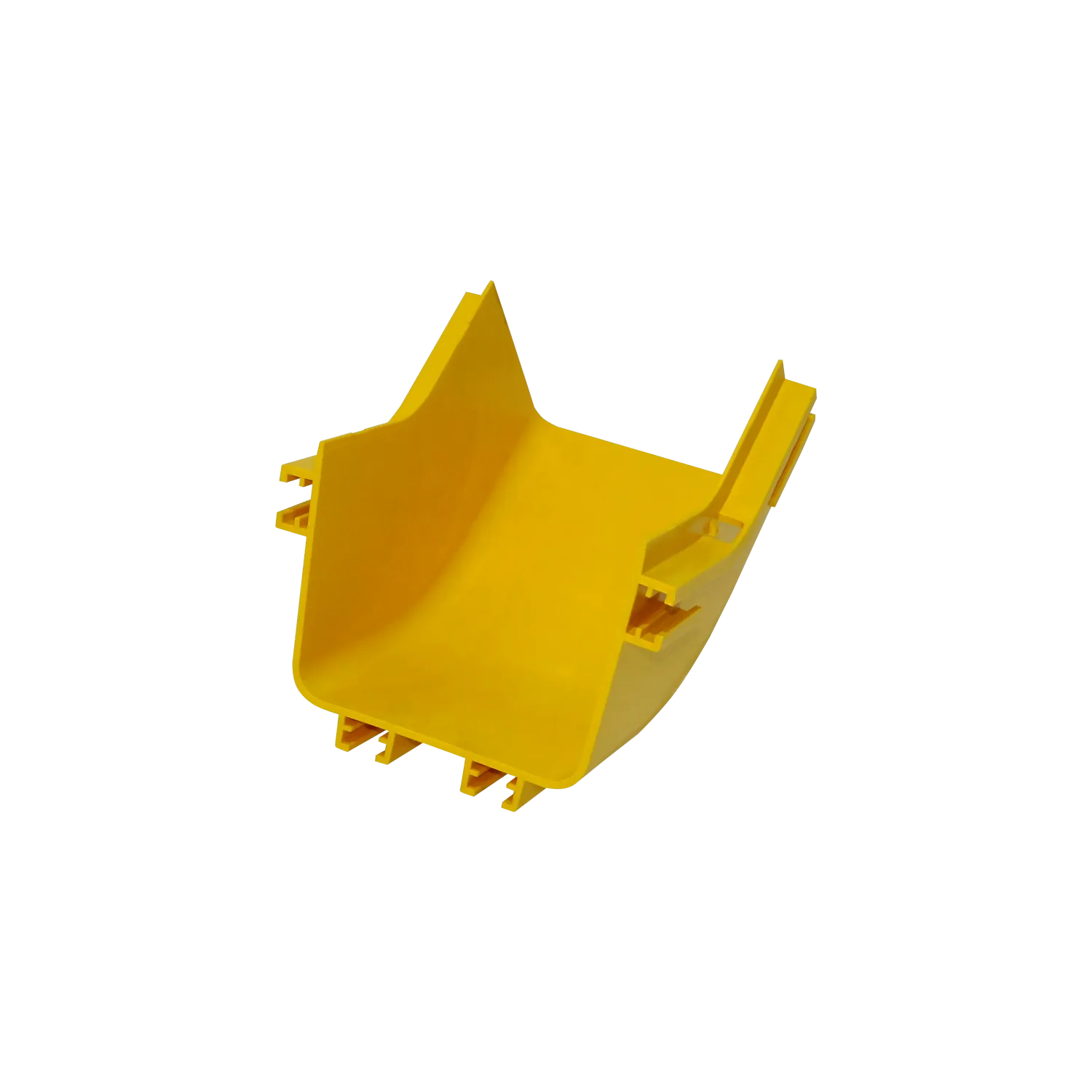 CCA-120-AI. 120x100mm Angulo 45º Interior Amarilla PC+ABS LSZH Macho 2