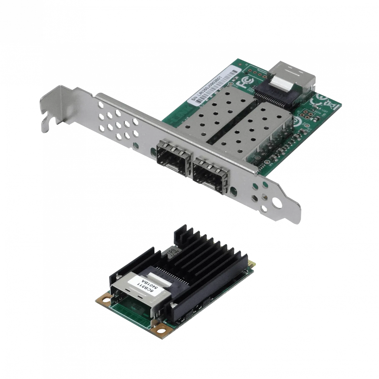 Tarjeta de Red Mini PCIe LR-LINK LRES2203PF-2SFP - Doble Puerto Gigabit SFP, Intel I350 4
